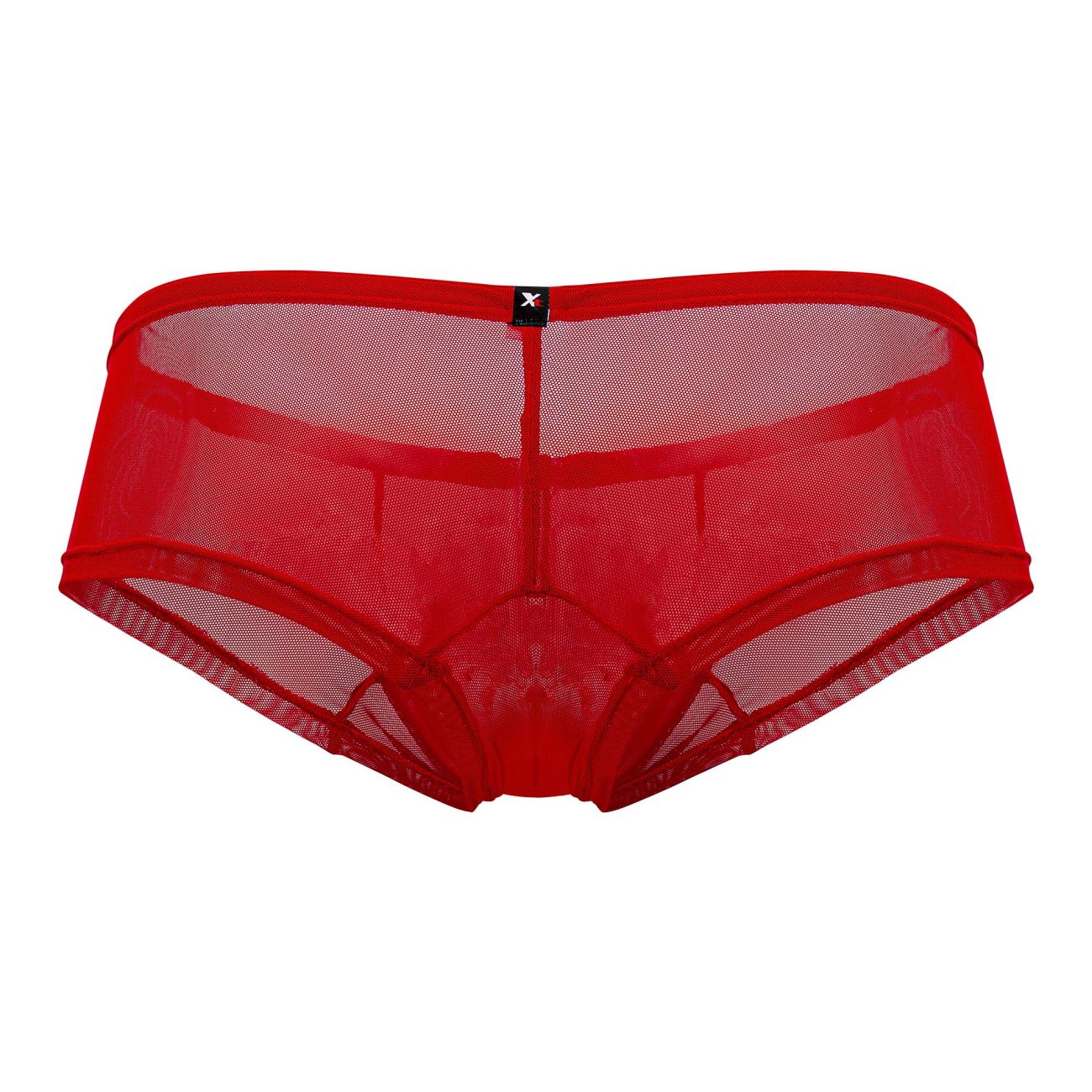 Xtremen 91154 Tulle mesh Trunks Color Red - DealByEthan.gay loves Xtremen