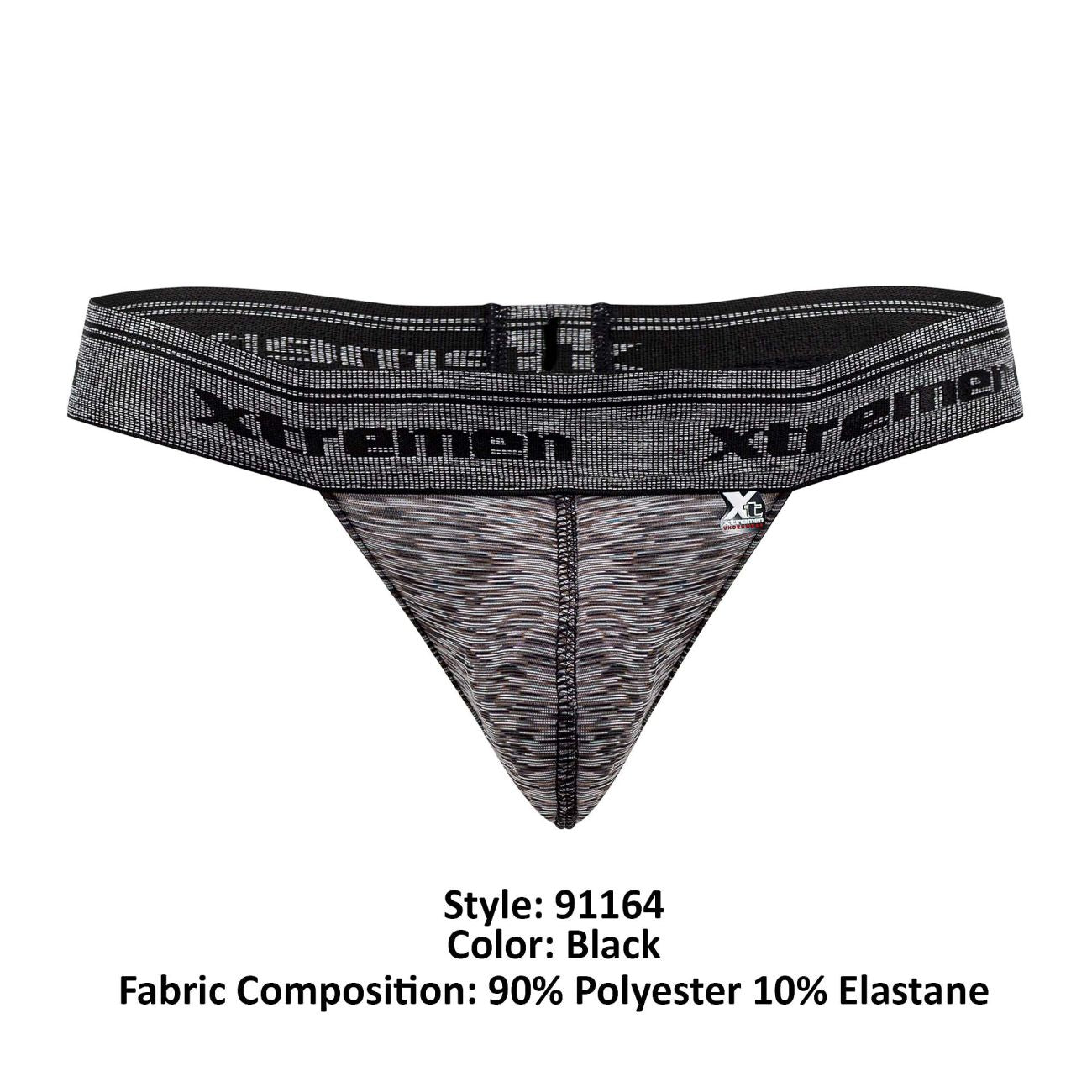 Xtremen 91164 Mini Thongs Color Black - DealByEthan.gay loves Xtremen