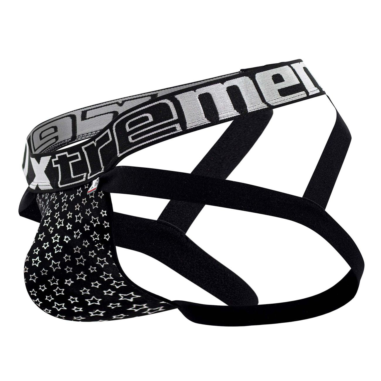 Xtremen 91165 Foil Jockstrap Color Black - DealByEthan.gay loves Xtremen