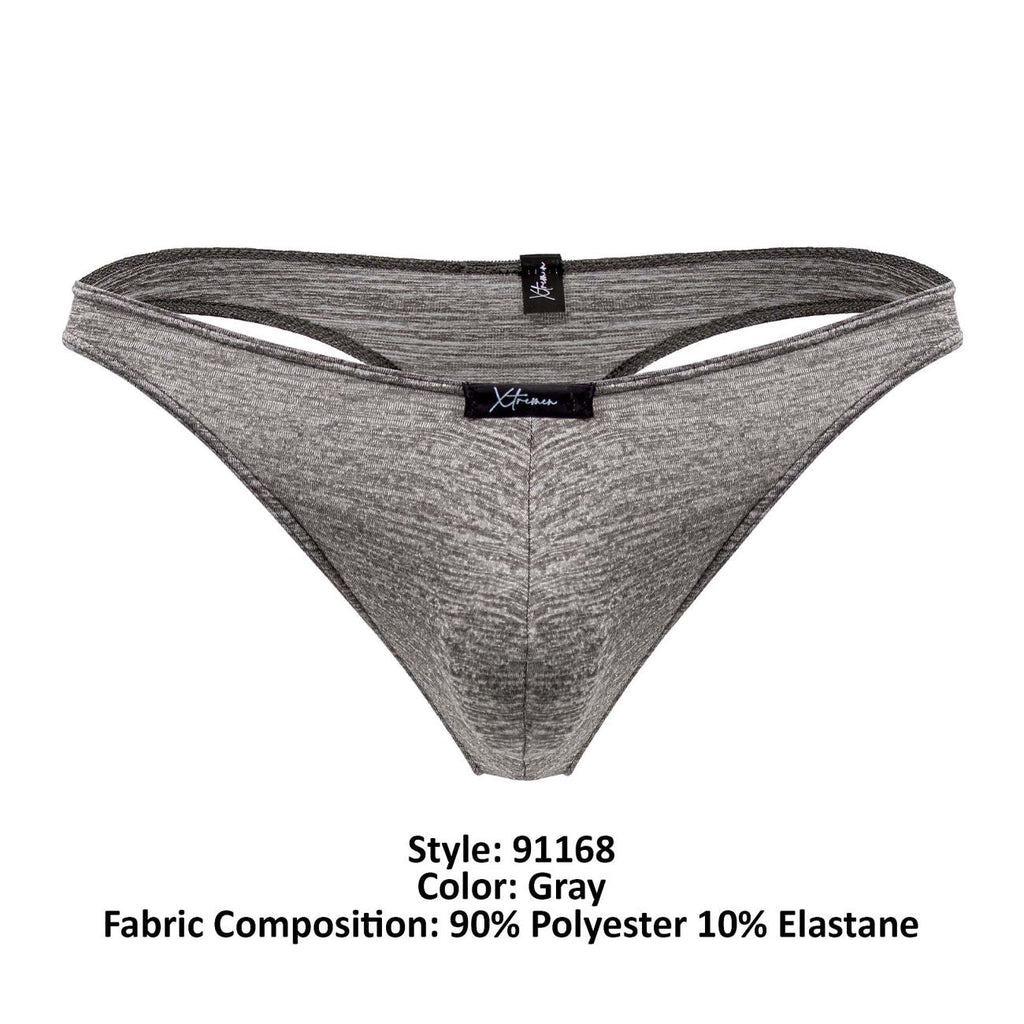 Xtremen 91168 Durazno Thongs Color Gray - DealByEthan.gay loves Xtremen