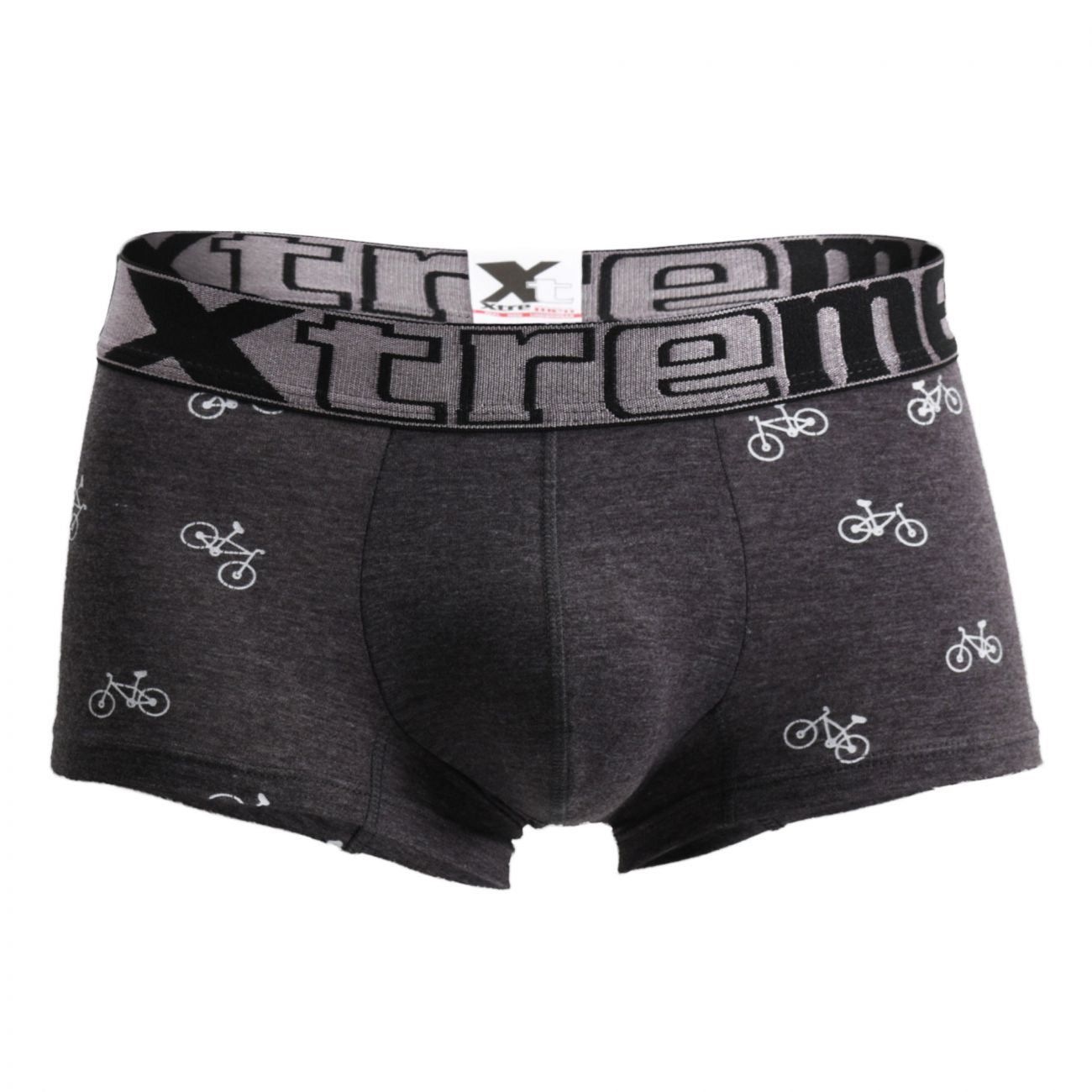 Calzoncillos bóxer con estampado de ciclismo Xtremen 51437C Color gris oscuro