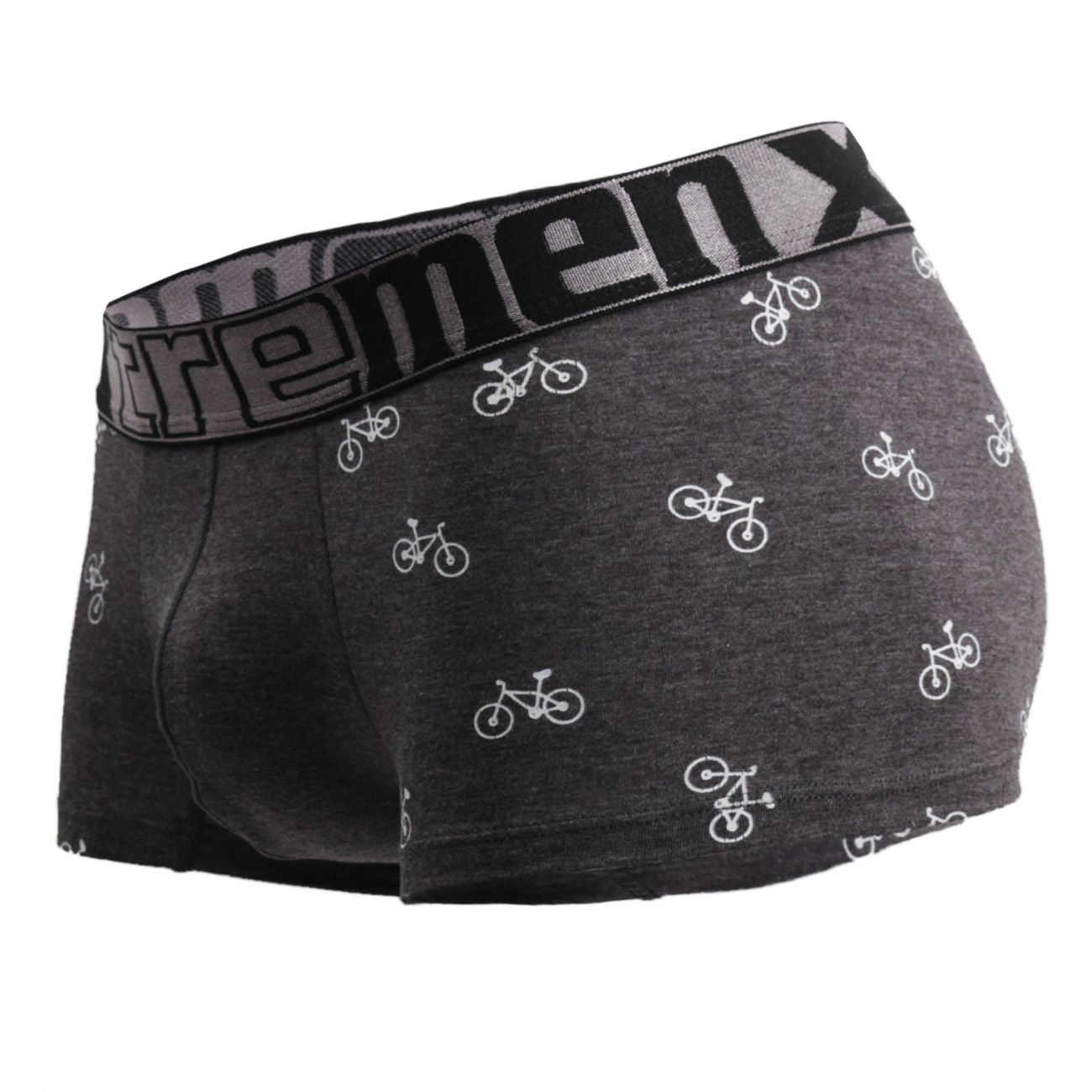 Calzoncillos bóxer con estampado de ciclismo Xtremen 51437C Color gris oscuro