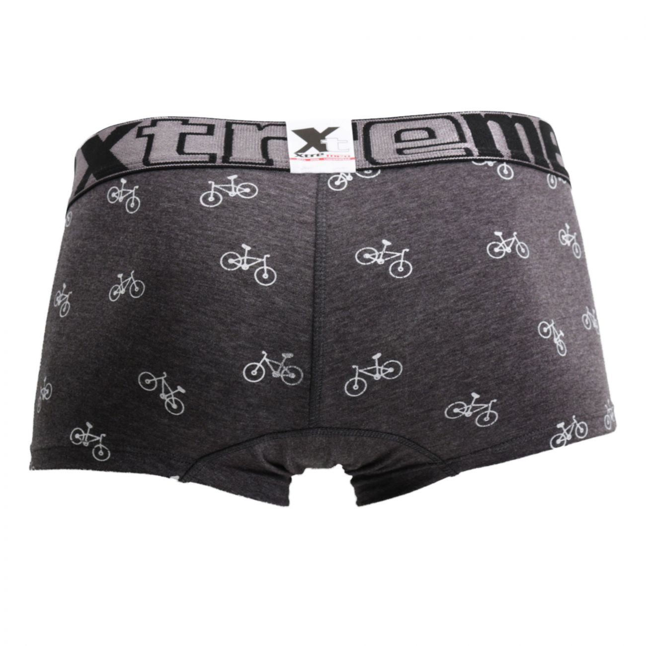 Calzoncillos bóxer con estampado de ciclismo Xtremen 51437C Color gris oscuro