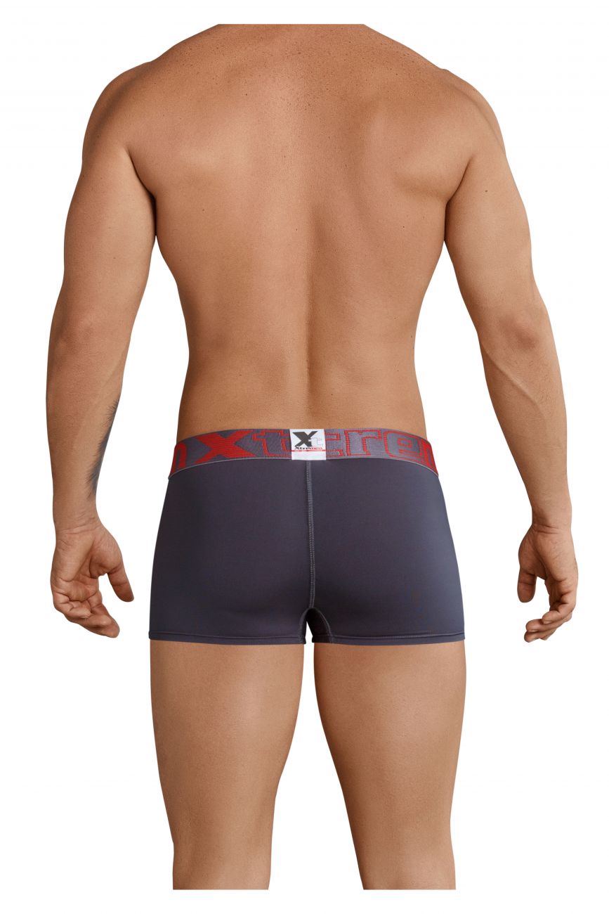 Calzoncillos tipo bóxer con ribetes Xtremen 91028 Color gris