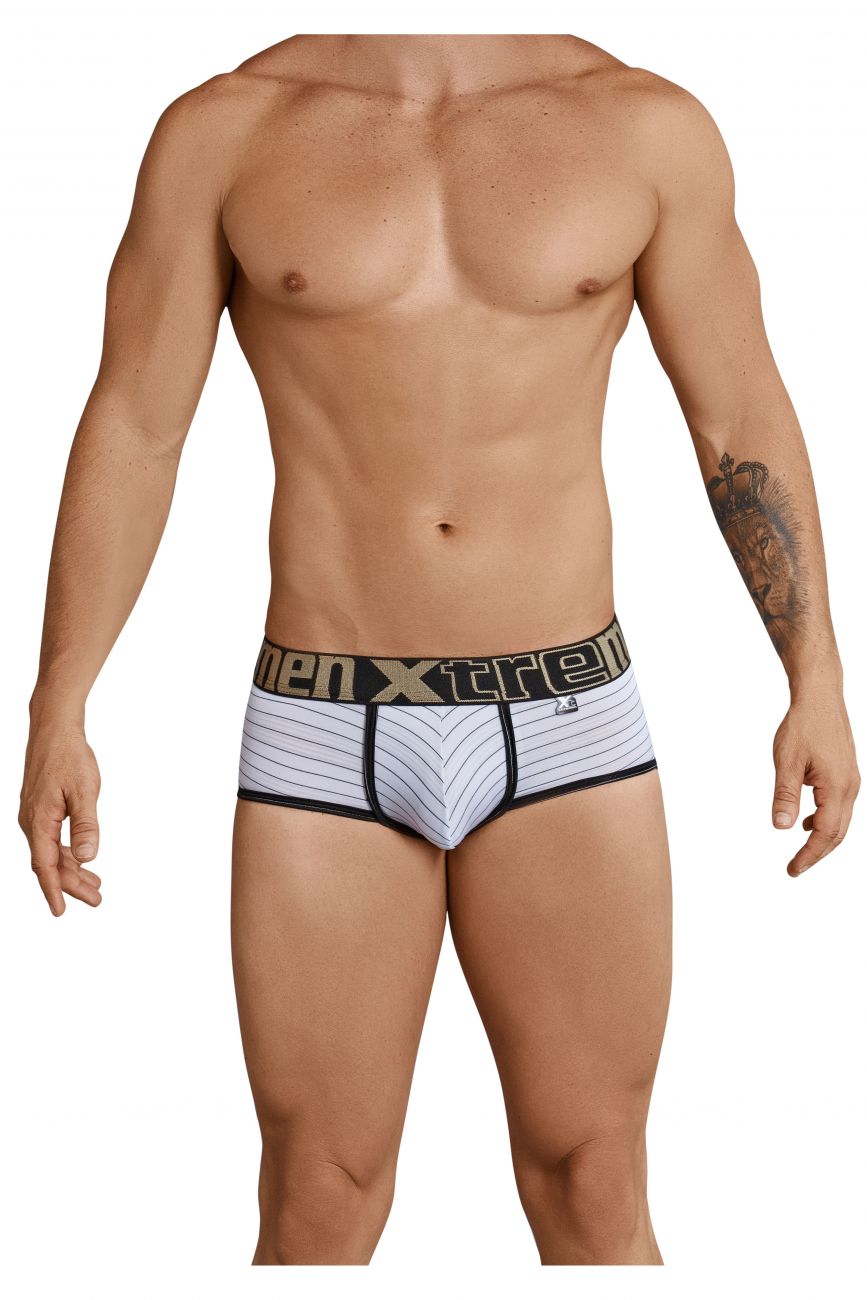 Xtremen 91029 Briefs Rayas Color Blanco