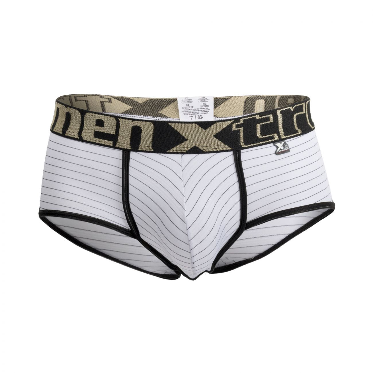 Xtremen 91029 Briefs Rayas Color Blanco