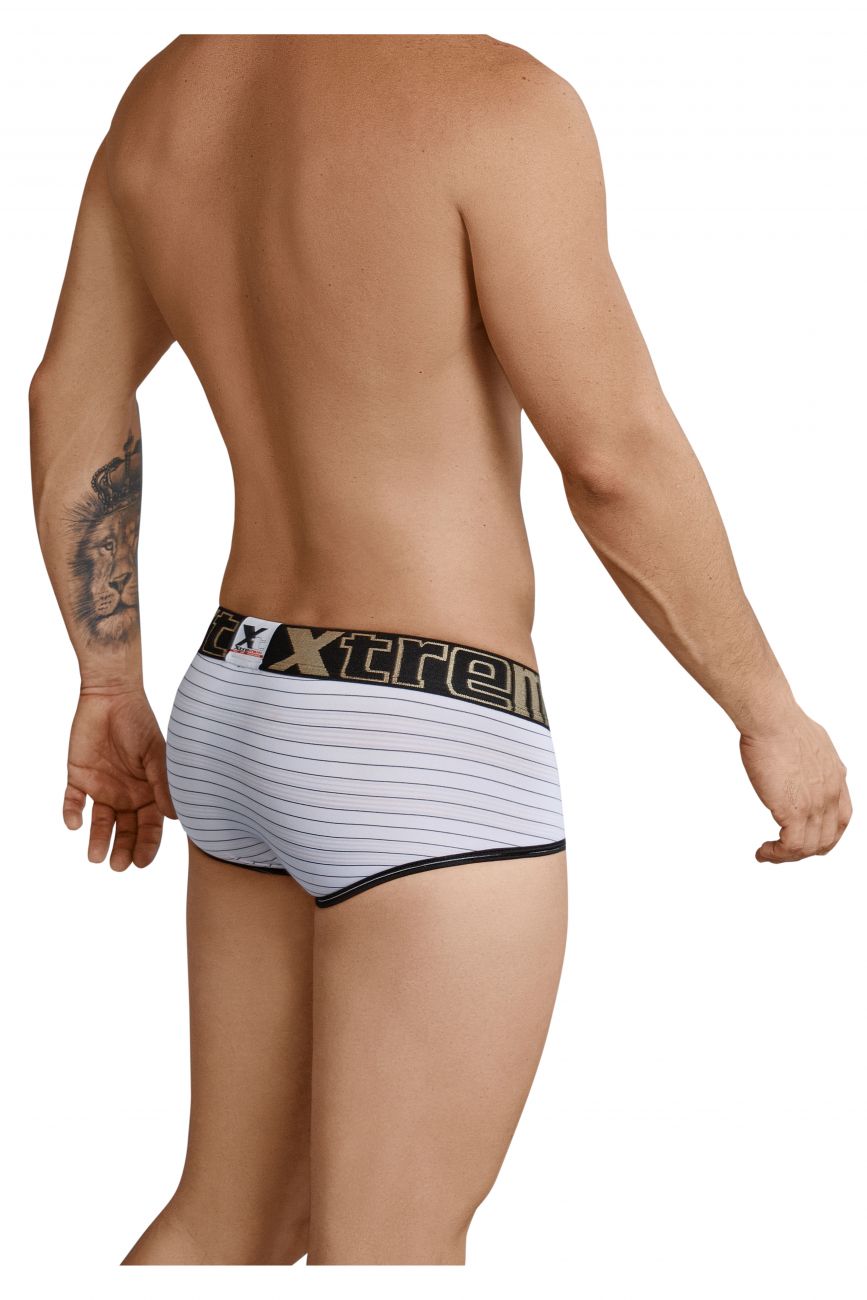 Xtremen 91029 Briefs Rayas Color Blanco