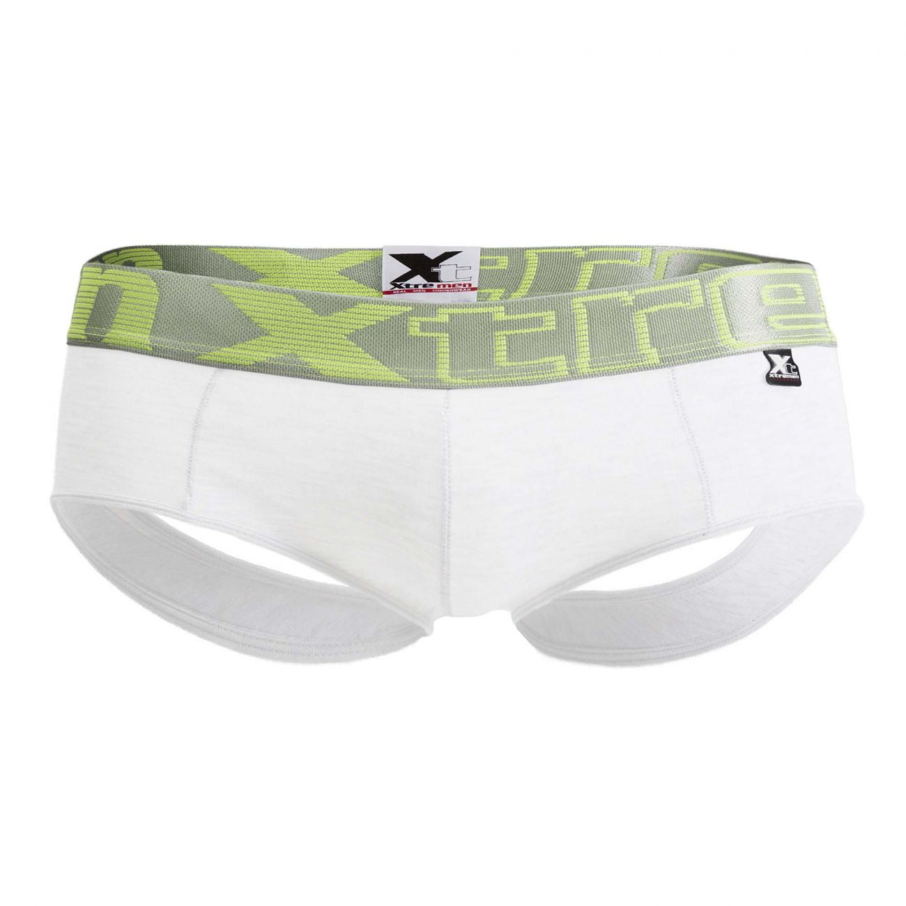 Xtremen 91032 Jockstrap levantacola Color Blanco-Plata