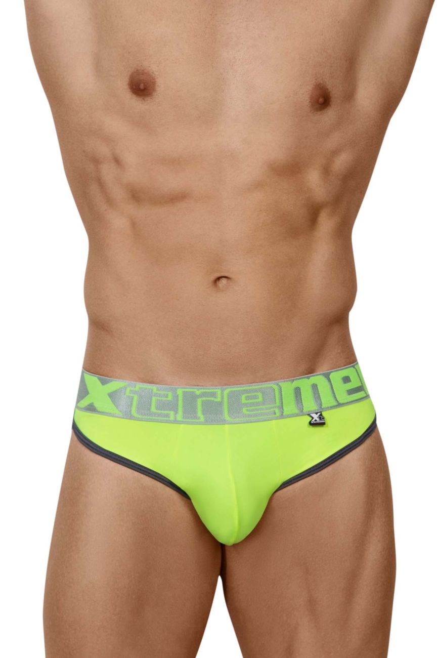 Xtremen 91053-3 3PK Slips Farbe Fuchsia-Grün-Fuchsia