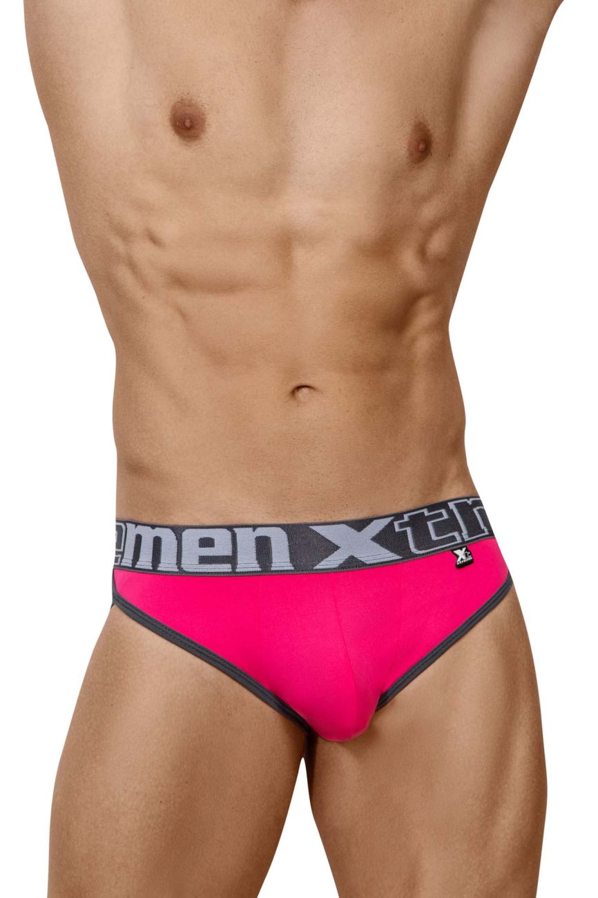 Xtremen 91053-3 3PK Slips Farbe Fuchsia-Grün-Fuchsia