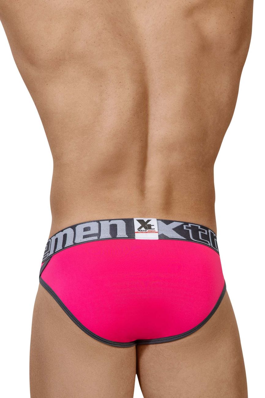 Xtremen 91053-3 3PK Slips Farbe Fuchsia-Grün-Fuchsia