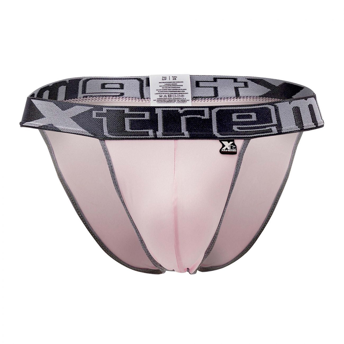 Bikini con bolsa grande Xtremen 91057X color rosa