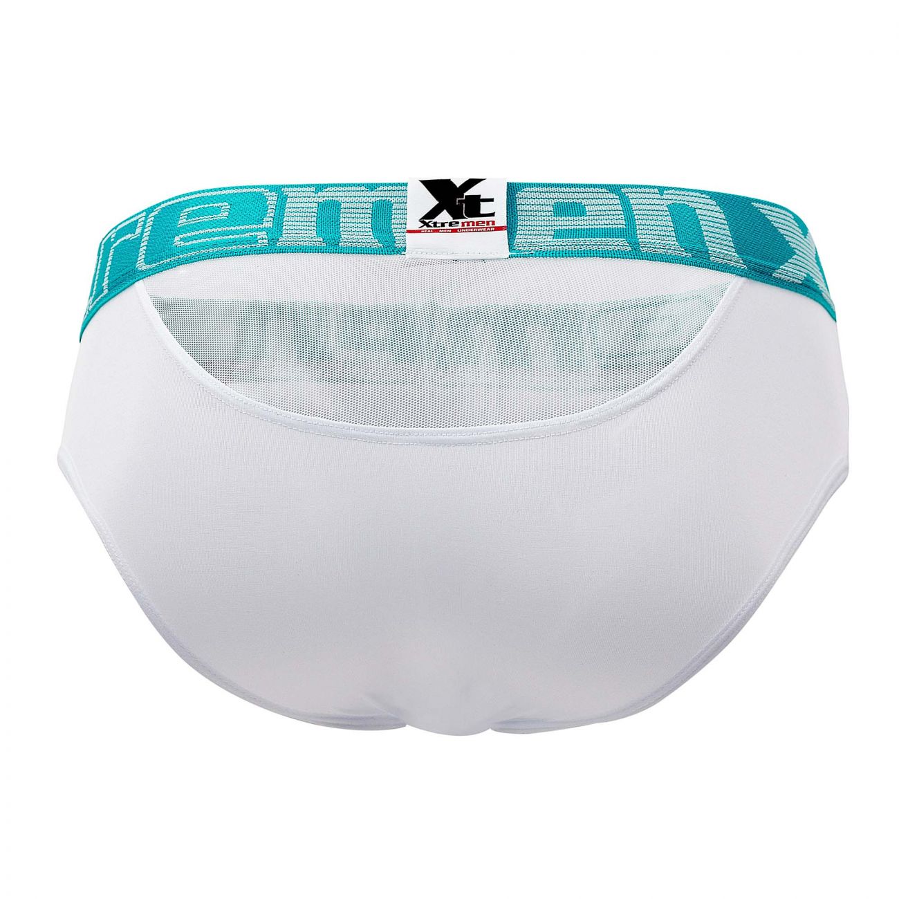 Braguitas de malla Peekaboo Xtremen 91059 Color blanco