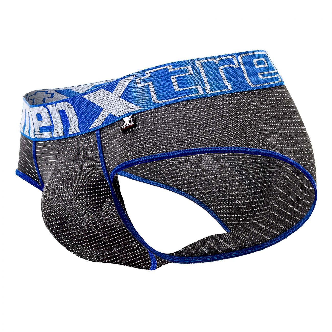 Xtremen 91062 Athletic Piping Briefs Color Gray