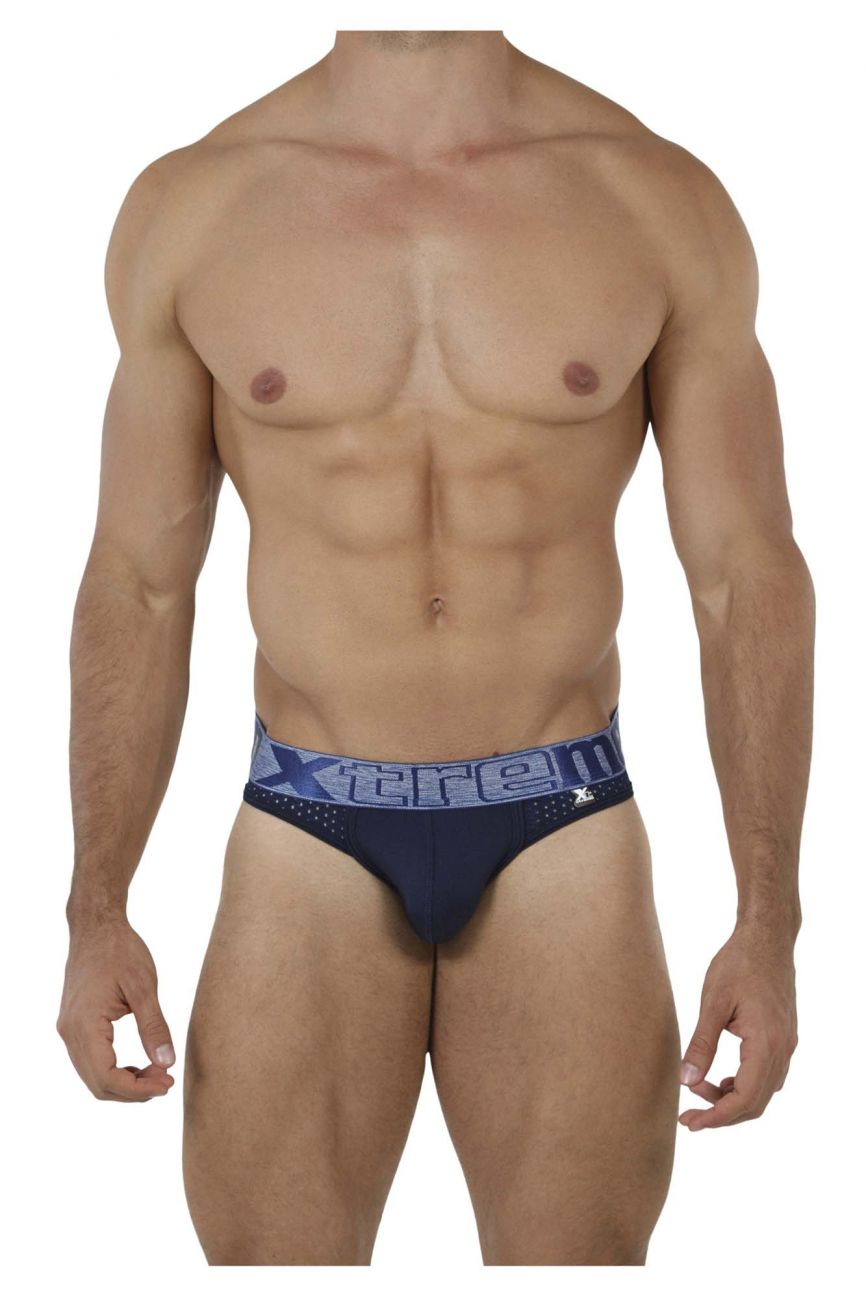 Bikini de microfibra Xtremen 91079 Color Azul oscuro