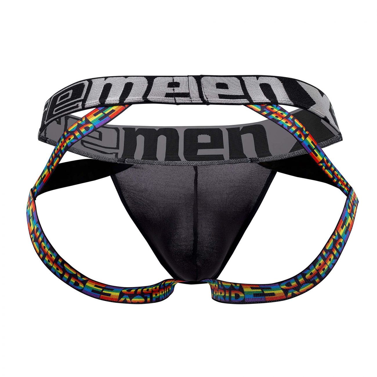 Xtremen 91084 Microfiber Pride Jockstrap Color Black