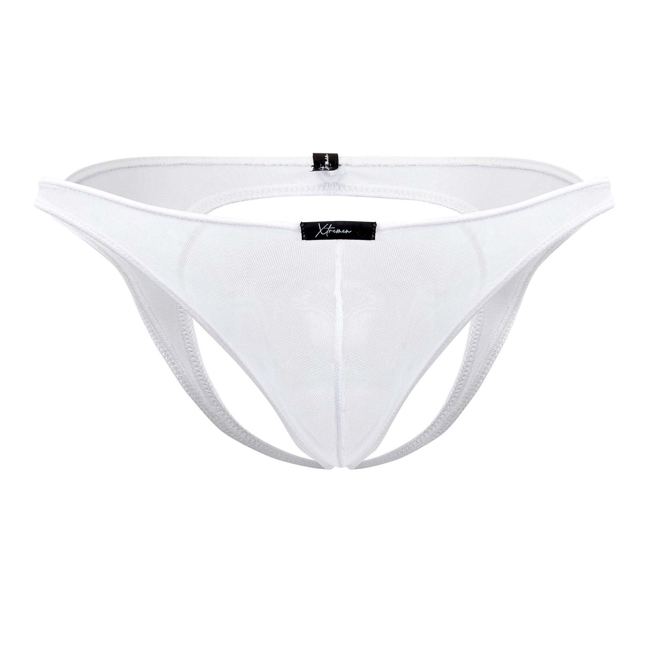 Xtremen 91153 Jockstrap aus Tüllnetz Farbe Weiß
