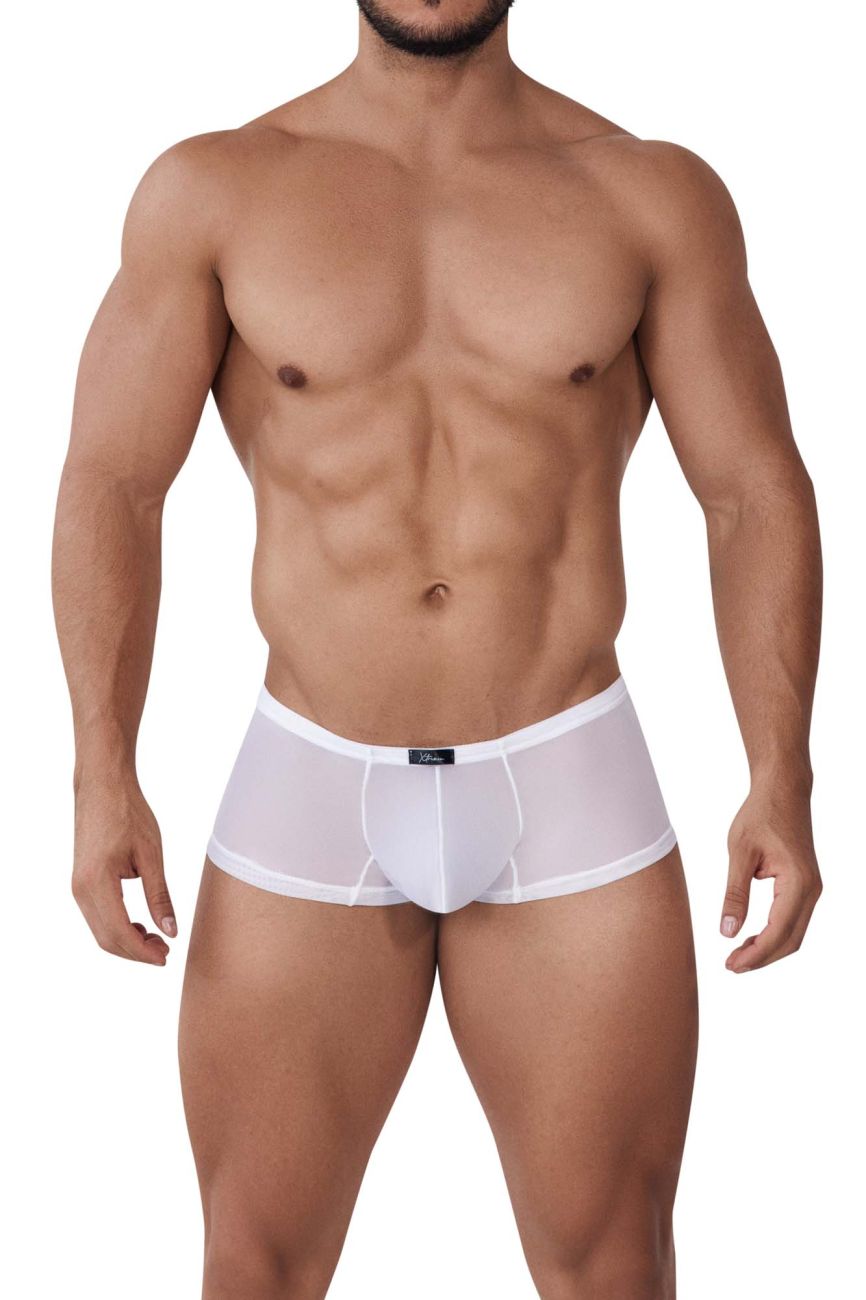 Xtremen 91154 Tüllnetz-Badehose, Farbe: Weiß