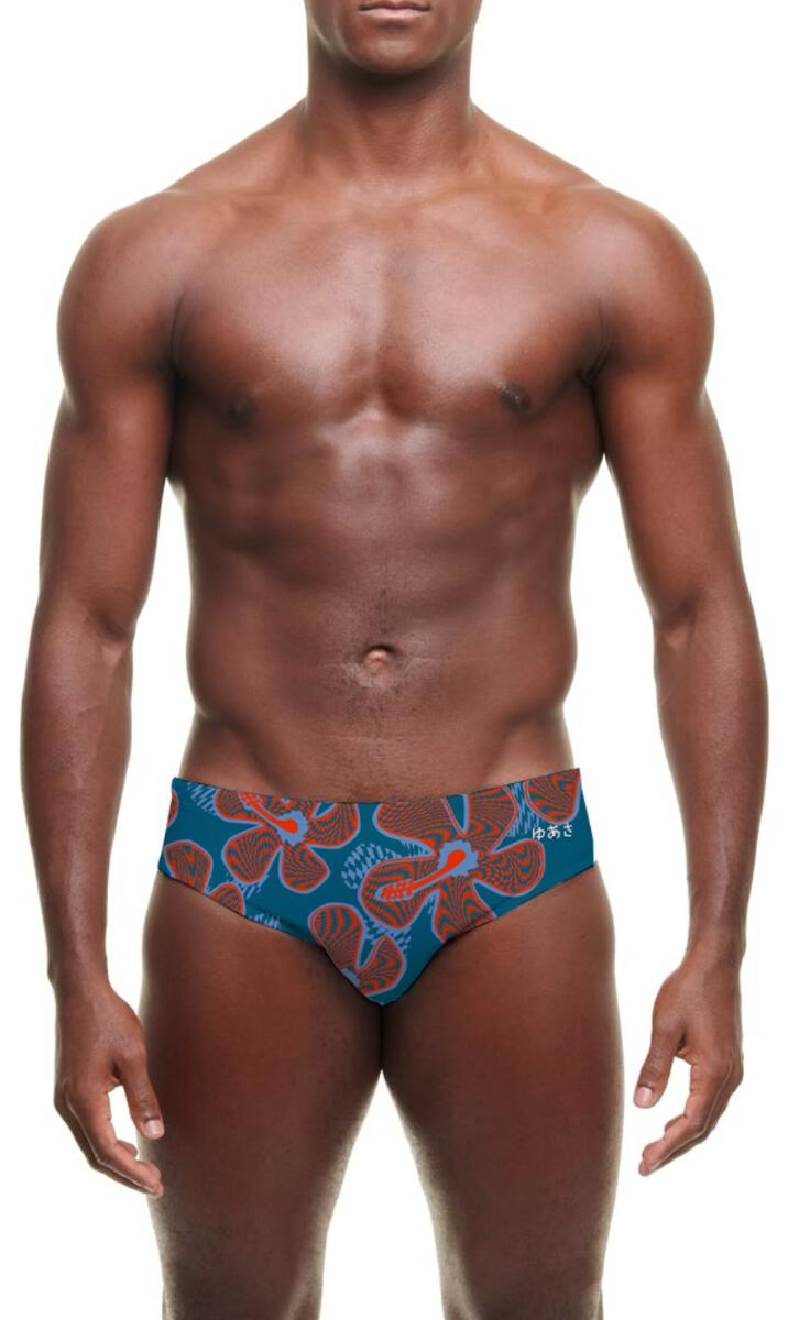 HIBISCUS FLORAL SWIM BRIEF - DealByEthan.gay