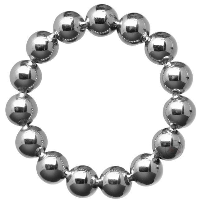 Meridian Stainless Steel Ball-Bearing Cock Ring - DealByEthan.gay