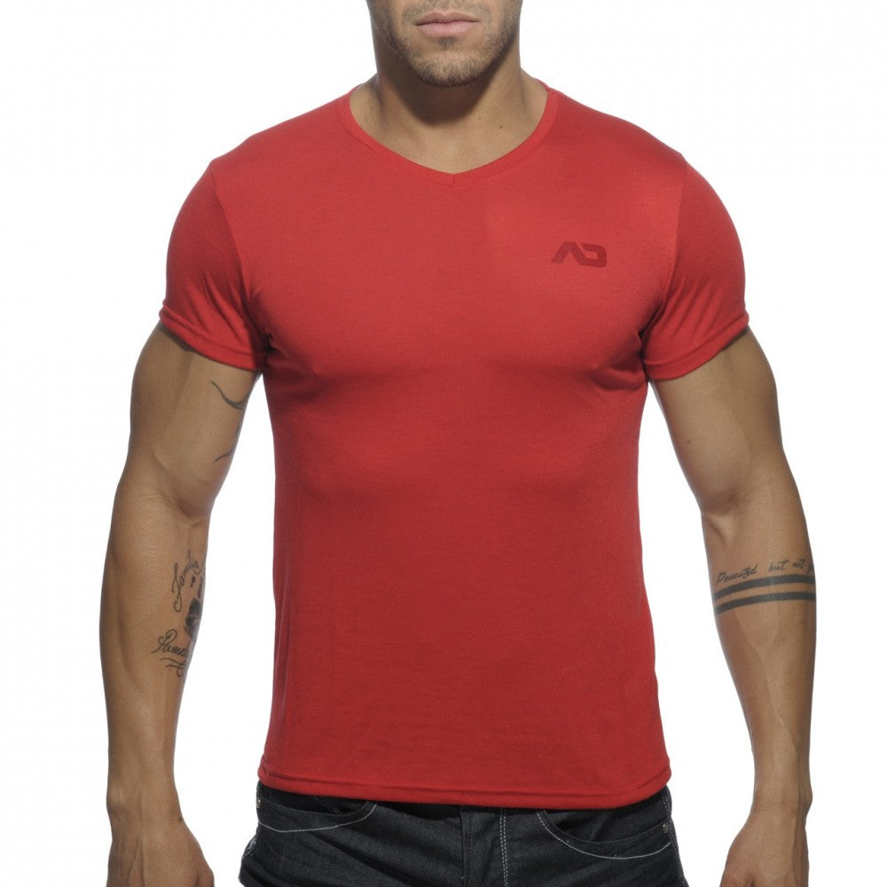 BASIC V-NECK T-SHIRT - DealByEthan.gay