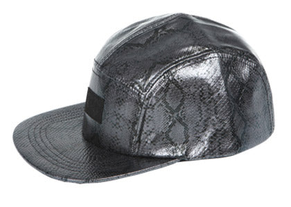 FAUX LEATHER 5 PANEL CAP  Available in 5 Colors - DealByEthan.gay