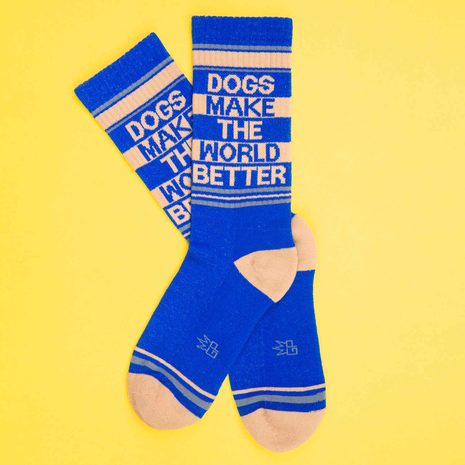 DOGS MAKE THE WORLD BETTER CREW SOCKS - DealByEthan.gay