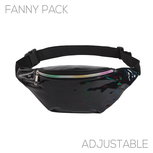 HOLOGRAPHIC FANNY PACK - IN 5 COLORS - DealByEthan.gay