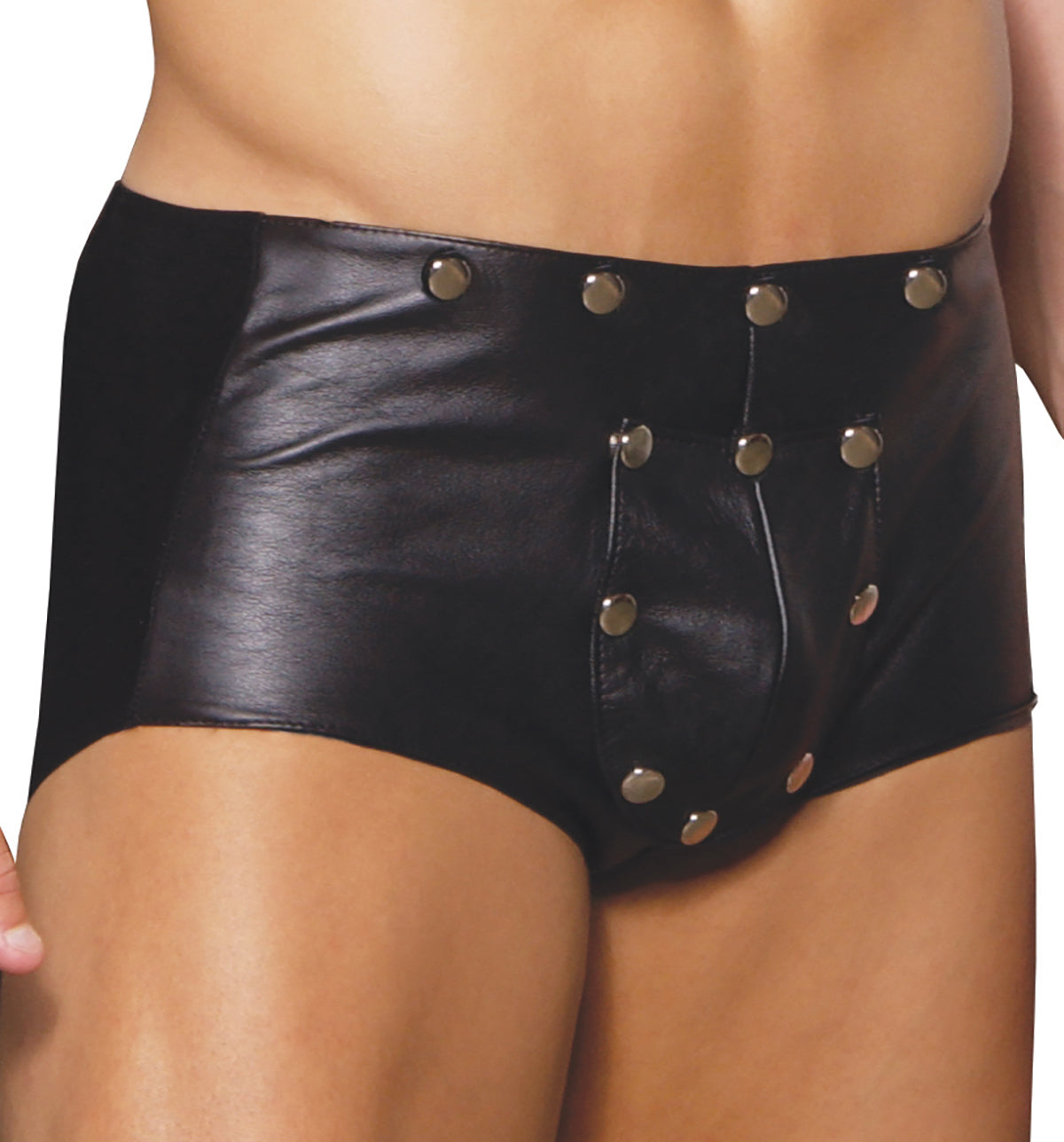 Leather Shorts With Break Away - DealByEthan.gay