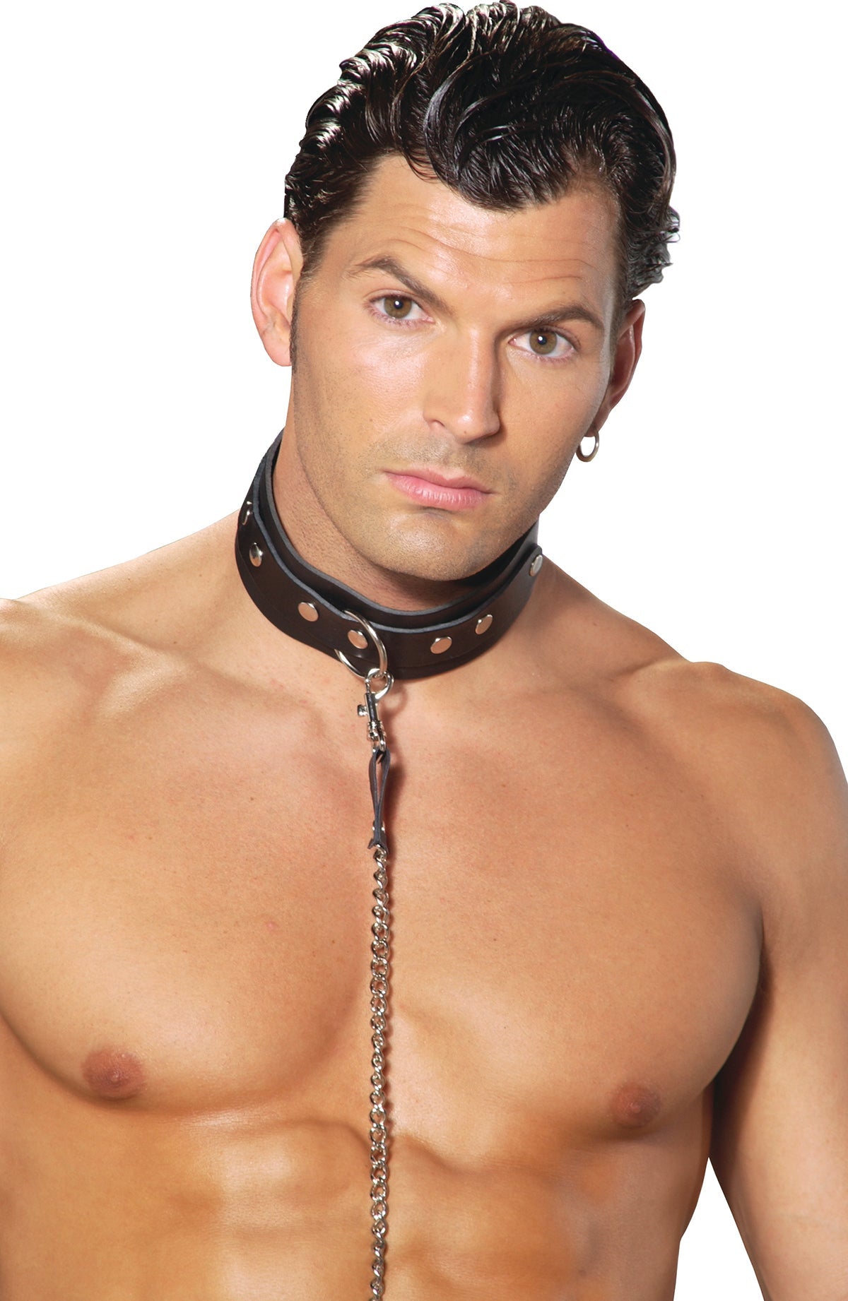 Leather Collar With O Ring - DealByEthan.gay