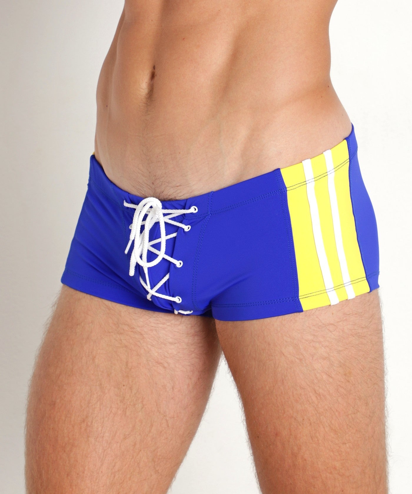 SCRIMMAGE LACE-UP SWIM TRUNK - DealByEthan.gay