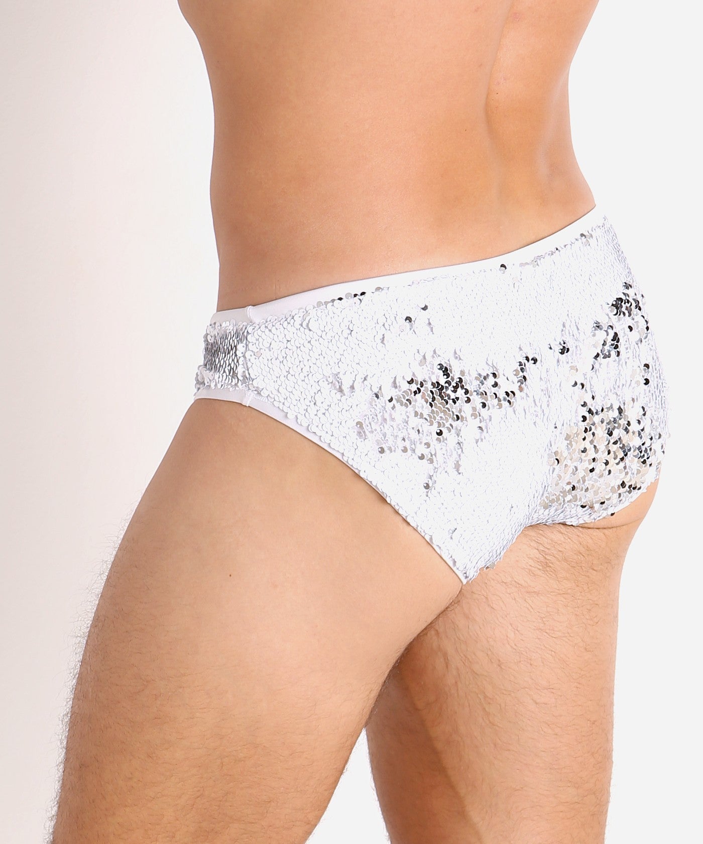 SEQUINED SPARKLE BRIEFS - DealByEthan.gay