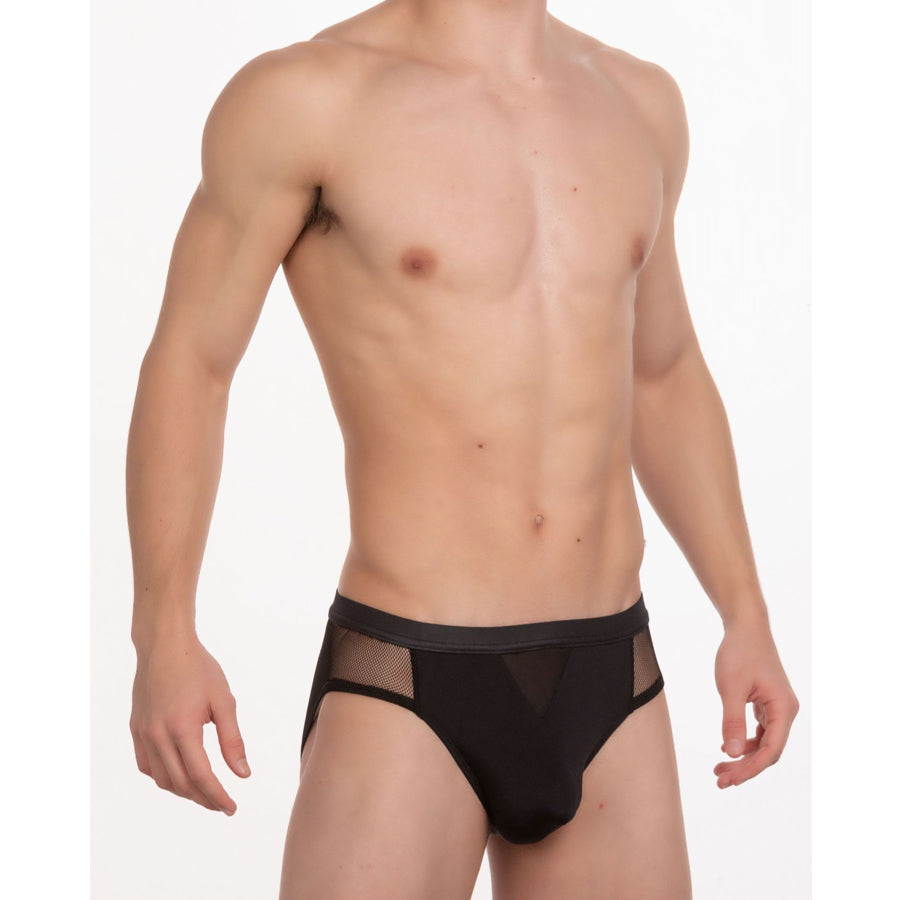 Tartarus – Stretch-Slip aus Netzstoff mit niedriger Taille