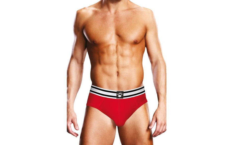 Prowler Open Back Brief Red/White - DealByEthan.gay
