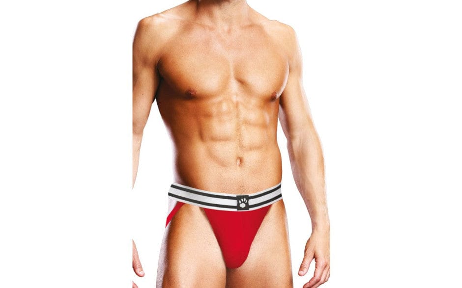 Prowler Open Back Jock Red/White - DealByEthan.gay