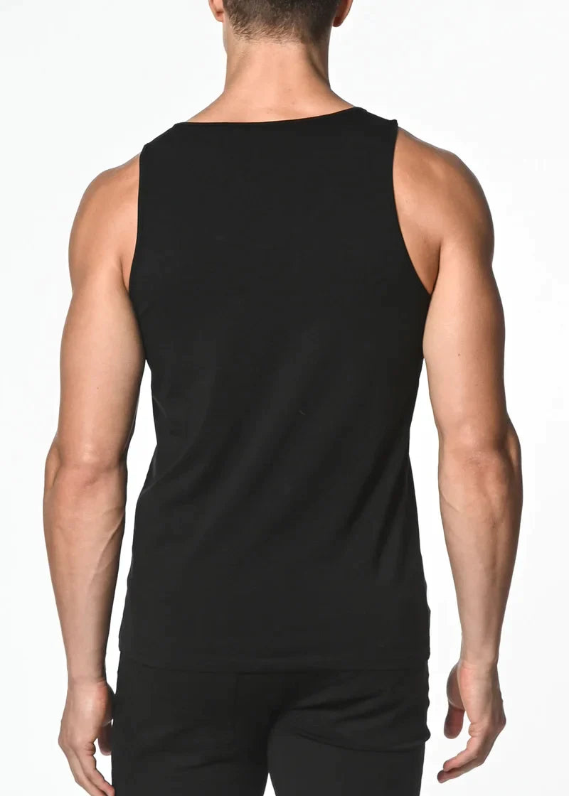 SOLID STRETCH JERSEY TANK - DealByEthan.gay