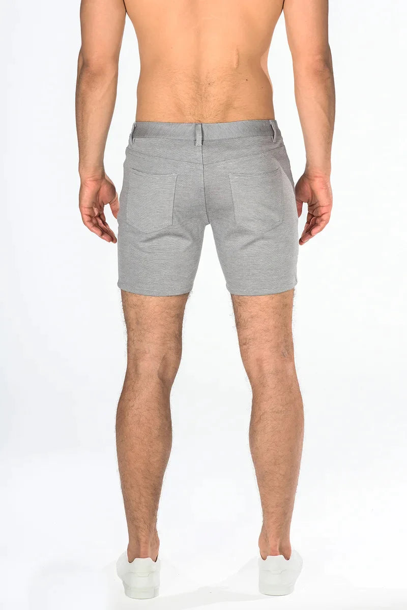 STRETCH KNIT SHORT - DealByEthan.gay