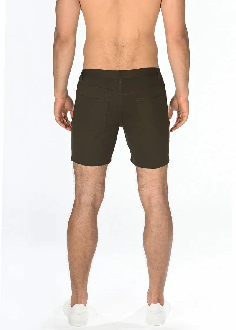 STRETCH KNIT SHORT - DealByEthan.gay