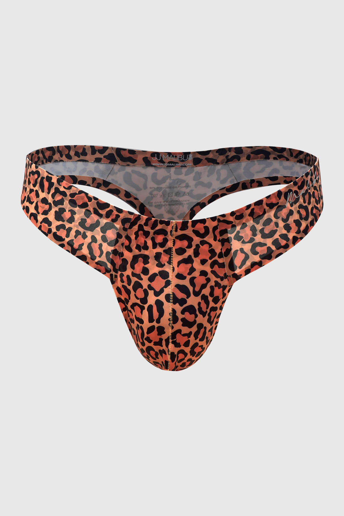 Lose My Breath Seamless Thong - Leopard - DealByEthan.gay