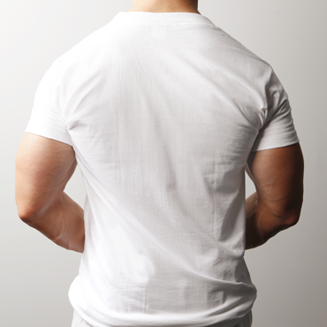 Tall Man's Cotton V-Neck T-shirt (2-pack) - DealByEthan.gay