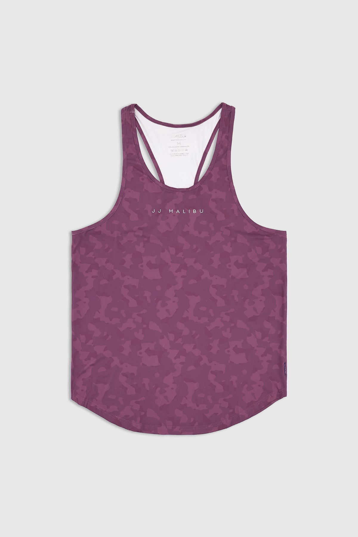 Feel Me Scoop Bottom Tank - Purple Camo - DealByEthan.gay