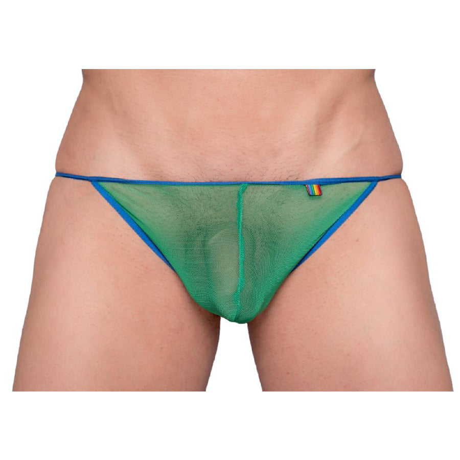 Pride Mesh Gossammer G-String