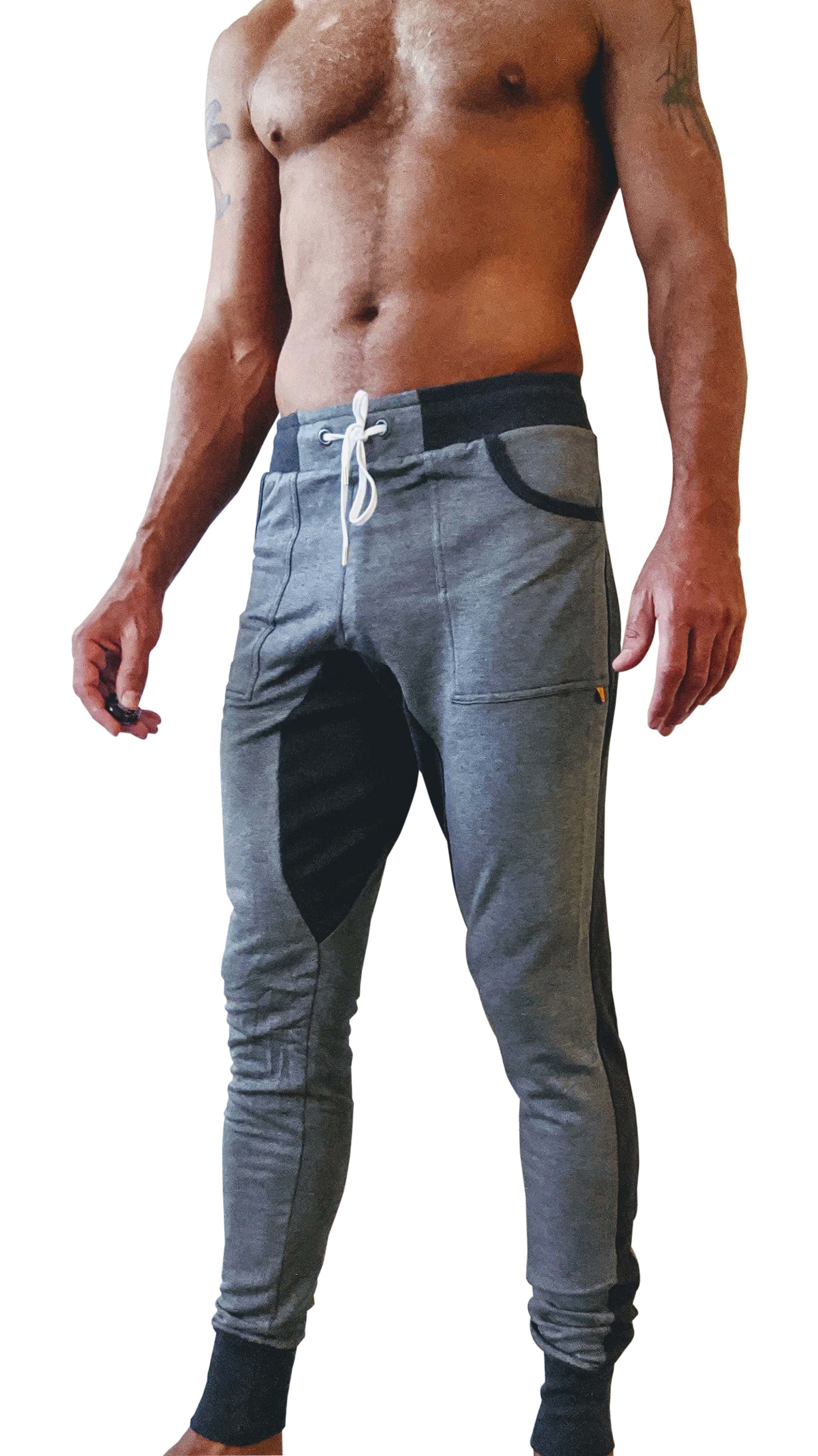 **Winter Edition** Performance Fleece Long Cuffed Jogger & Yoga Sweat Pants (Charcoal)